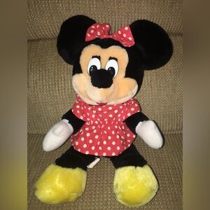 Vintage Disneyland Minnie Mouse Plush 13in